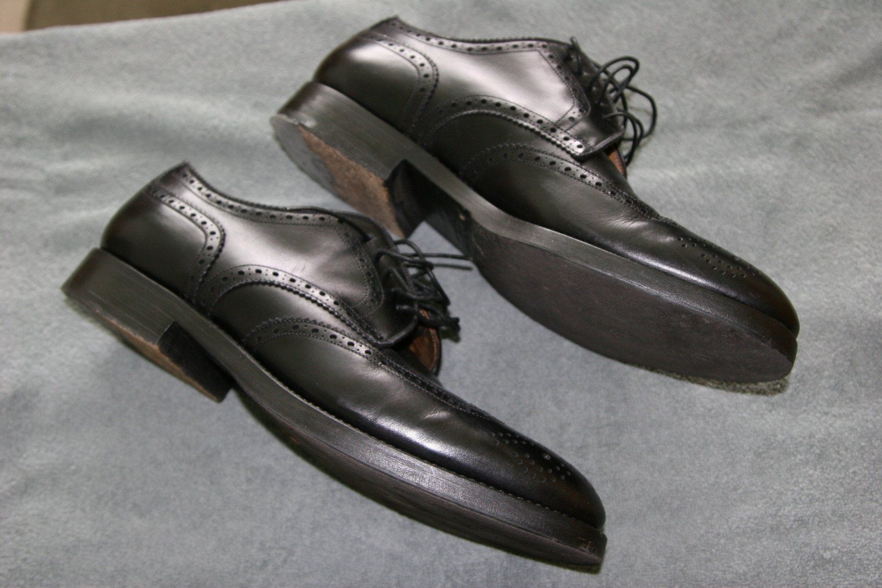 Scarpe da uomo: Herrenschuh Budapester - Der Klassiker, schwarz, Gr. 41 – Usato da Büren an der Aare venduto da Sabinem71 3