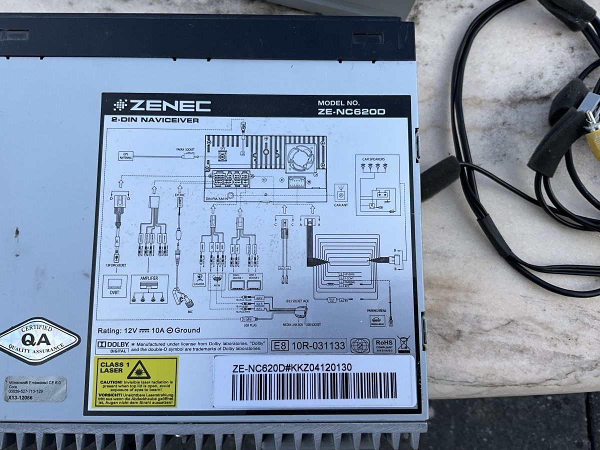 Zenec Radio: Zenec ZE-NC620D 2-DIN Autoradio Navi – Difettoso da Thal venduto da nocheli 6