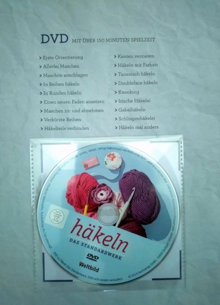Libri: Häkeln Das Standardwerk mit DVD – Usato da Muri AG venduto da iguana-30 2