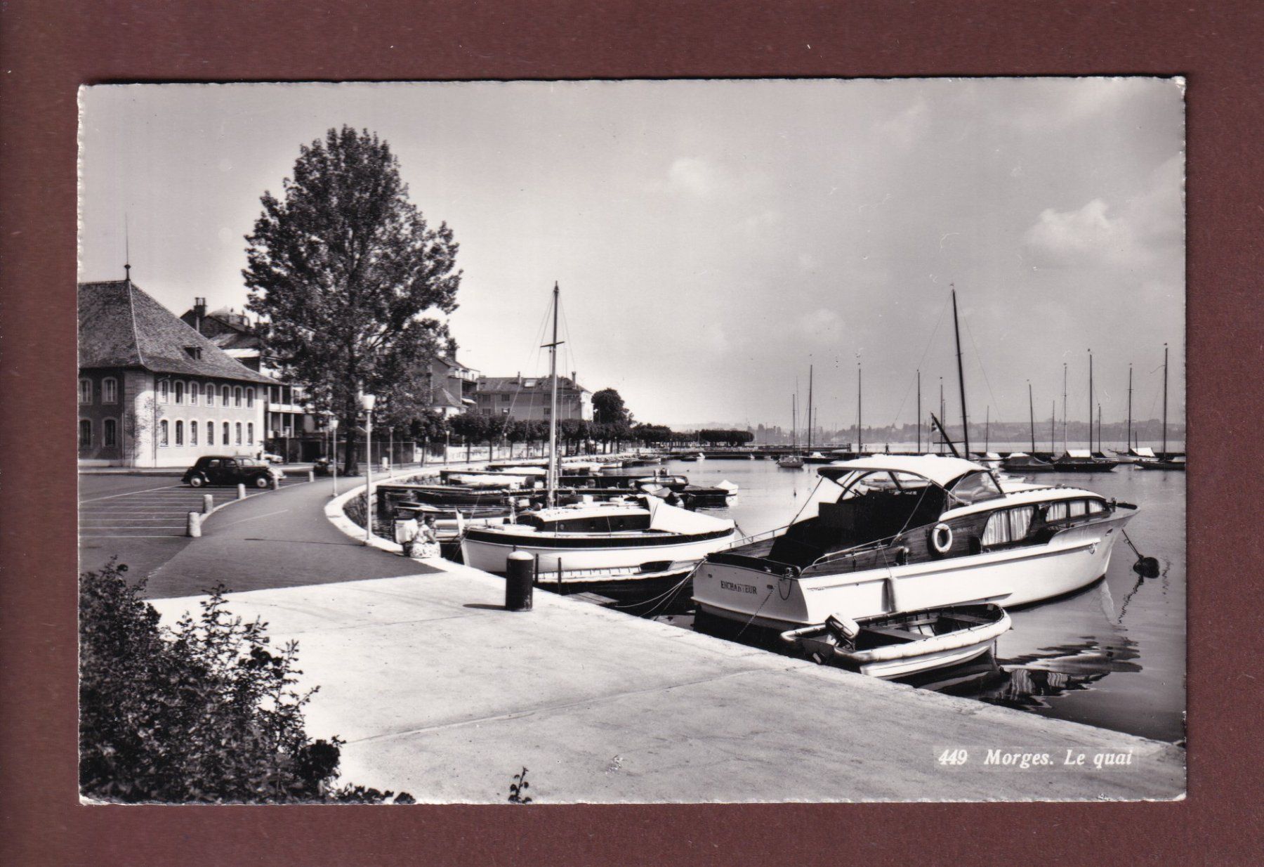 Ansichtskarten: MORGES - Le Quai - Port – Gebraucht aus Pully von nicecards-shop