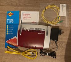 AVM FRITZ!Box 5490  Glasfaser-Router, wie neu / OVP