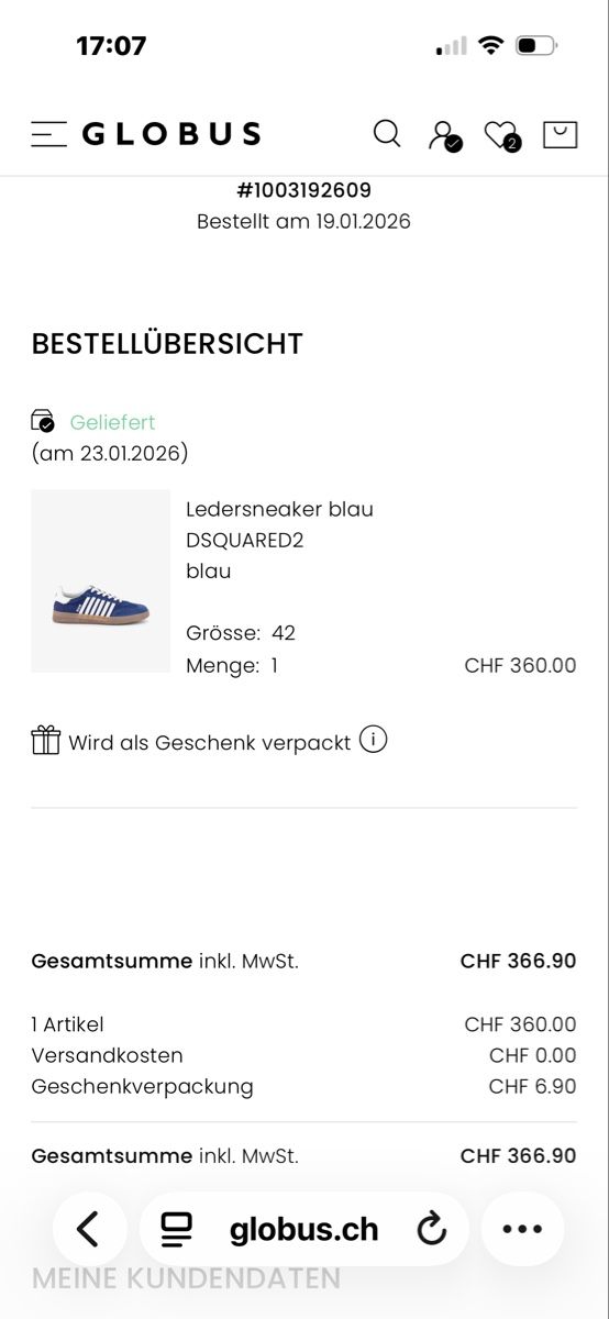 Dsquared2 Scarpe da uomo: Neuer Ledersneaker DSQUARED2 blau 41 – Nuovo (secondo la descrizione) da Ipsach venduto da Wn20133 1