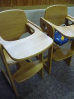 2 KinderhochstühleTipp-Topp mit Kissen NEU