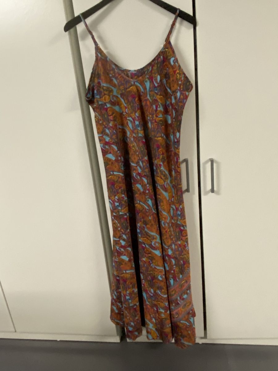 Vestiti: Art SILK Träger Sommerkleid Gr. 42 – Usato da Biel-Benken BL venduto da PANORMUS