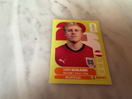 Panini Fifa Fussball WM 2026 Sticker Xaver Schlager AUT 10