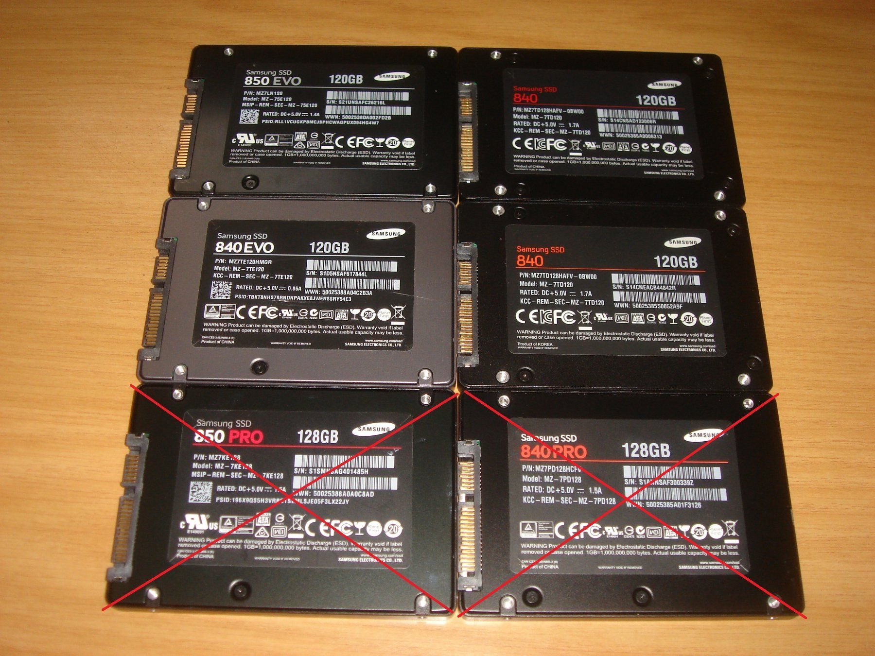 Samsung Dischi rigidi: 1 stück 120/128gb ssd. Getestet.Samsung – Usato da St. Gallen venduto da pc-sg