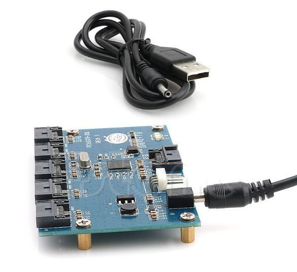Konverter: SATA 1 bis 5 Port-Konverter – Neu und originalverpackt aus Unterägeri von RmOnline 3