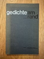 Kurt Marti: Gedichte am Rand.