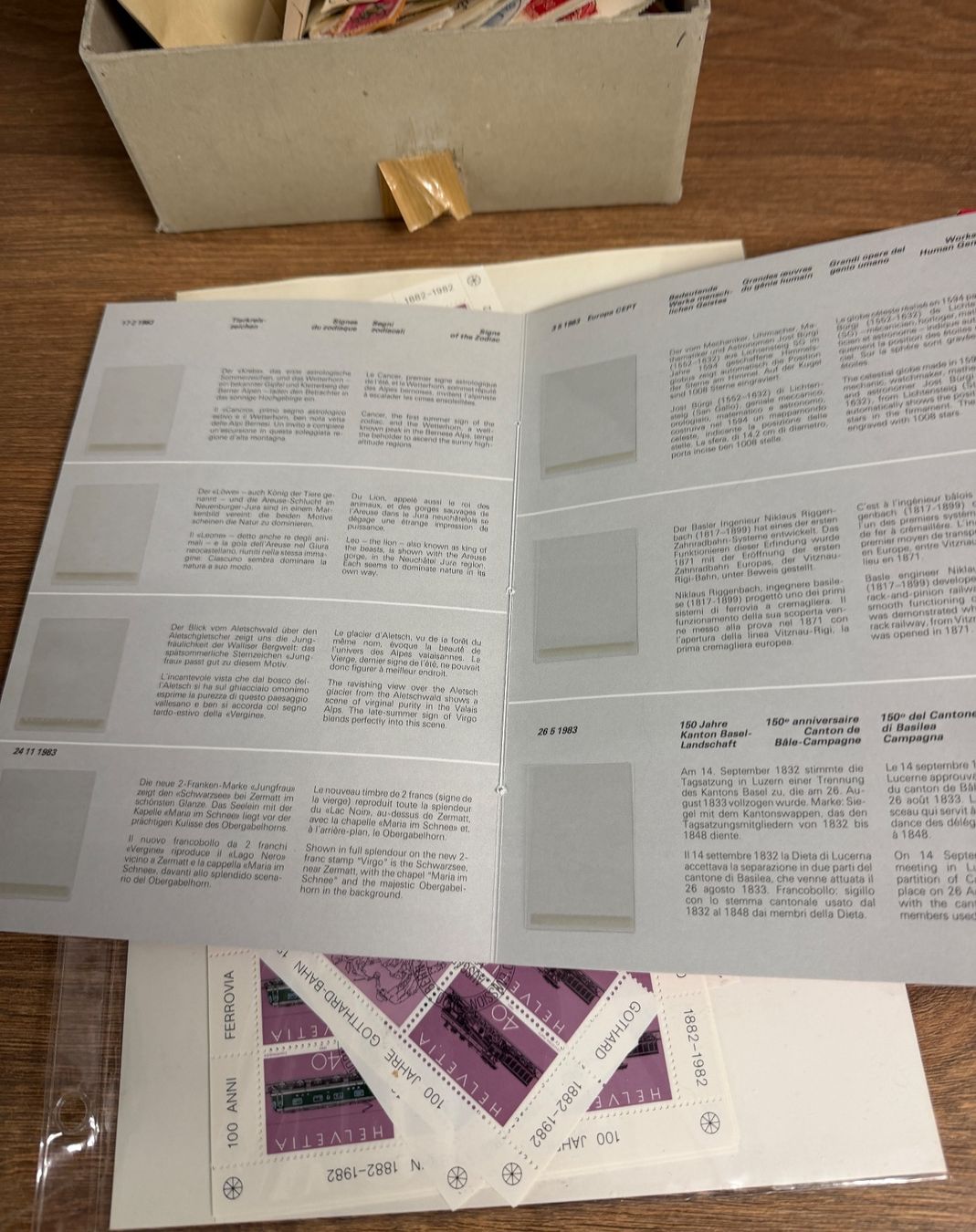 Tutti i francobolli: Sammlung / Schweiz / Briefmarken / Alben, Beutel & Blöcke – Usato da Nussbaumen AG venduto da olitech5415 3
