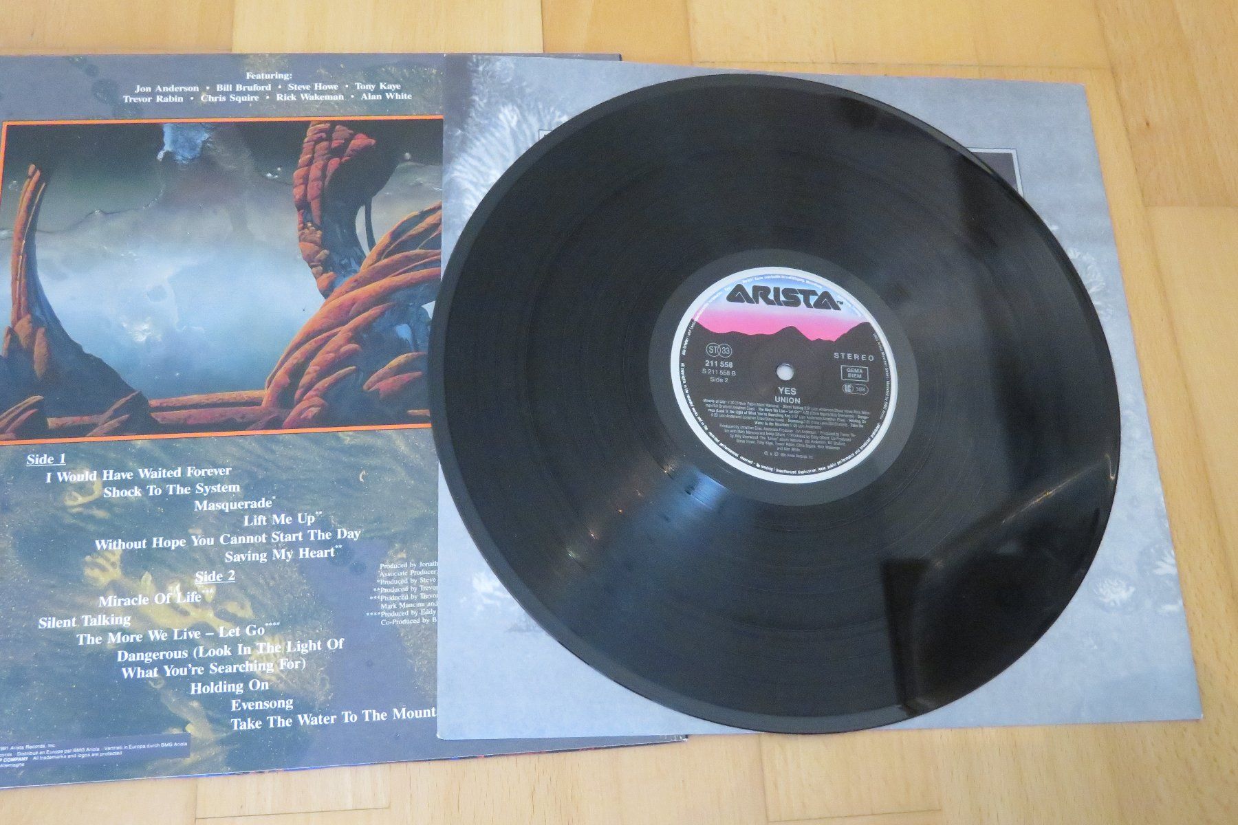 Dischi in vinile: Yes – Union – Usato da Thun venduto da Karibu70 3