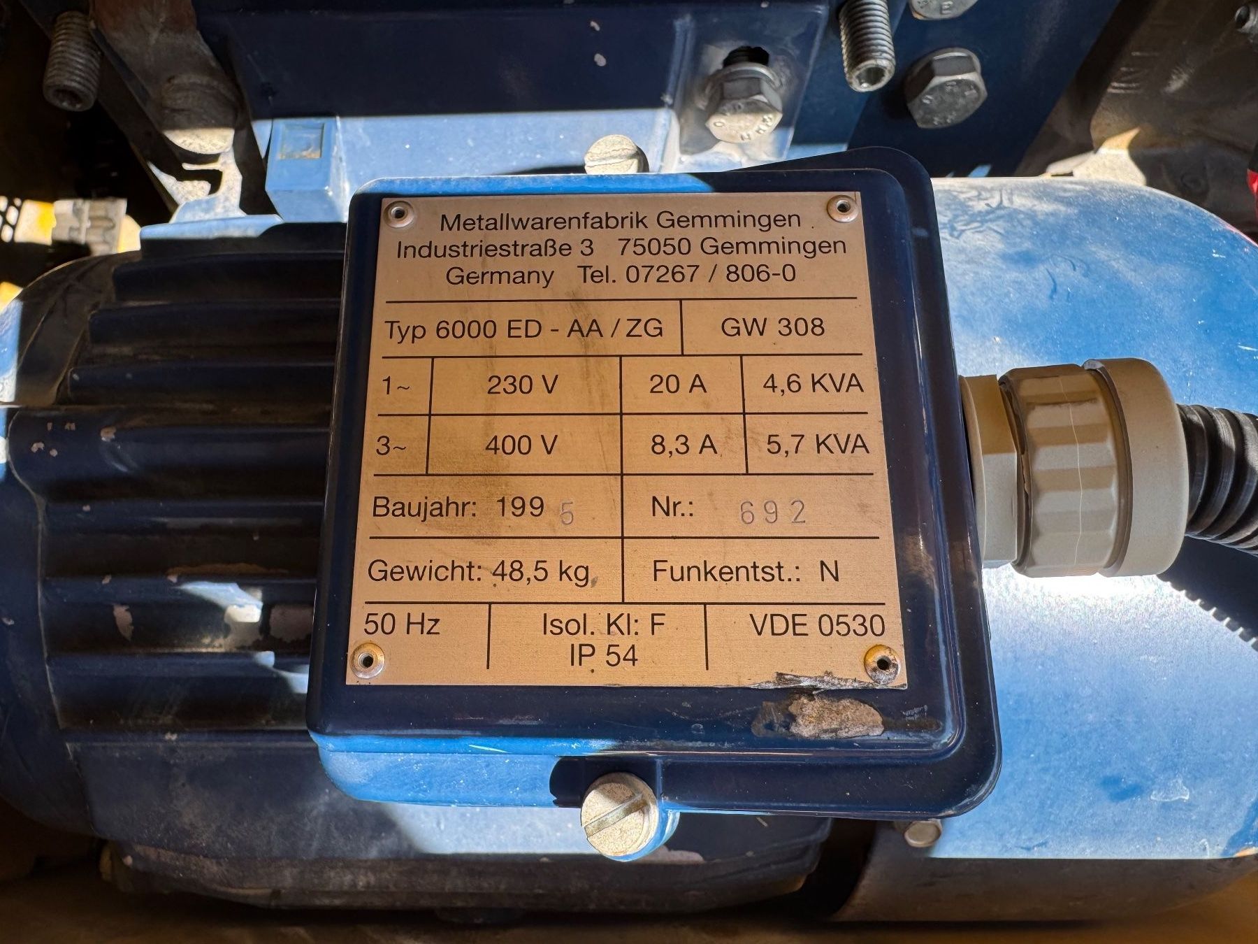 Atlas Copco Compresseurs: Atlas Copco Baustellenkompressor mit Generator – D'occasion à Birwinken par gia_6bjn 7