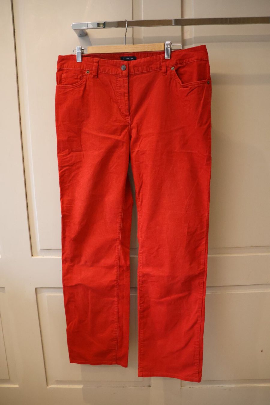 Hosen: Rote Cordhose von Lands' End – Gebraucht aus Winterthur von jul_v9wx