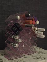 Organisateur maquillage rose Flying Tiger