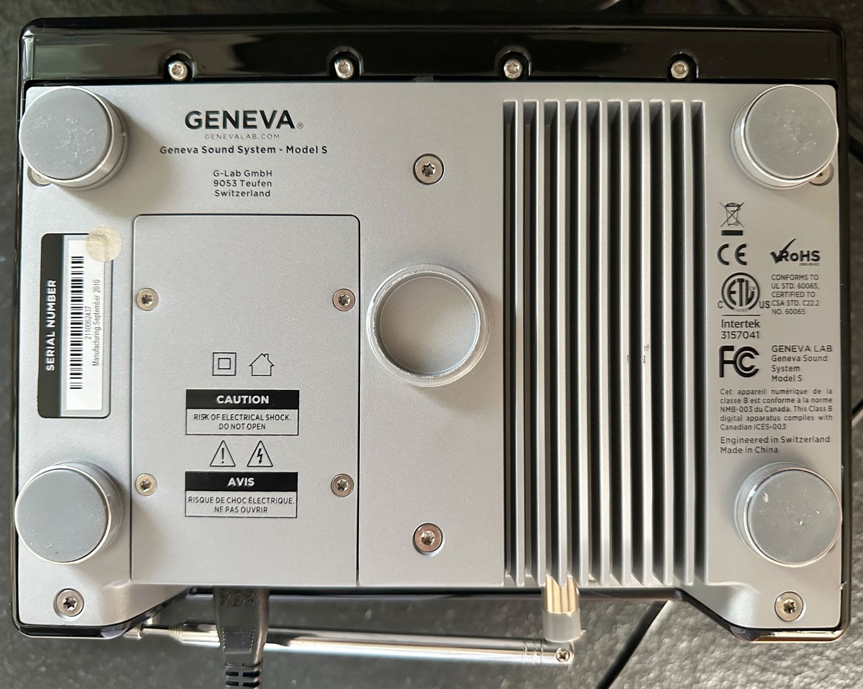 Lettore multimediale & Streamer: Geneva Sound System Model S (OHNE iPod!) – Usato da Feusisberg venduto da Frizzle63 4