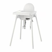 IKEA ANTILOP Kinderhochstuhl mit Tablett, weiss zu verkaufen