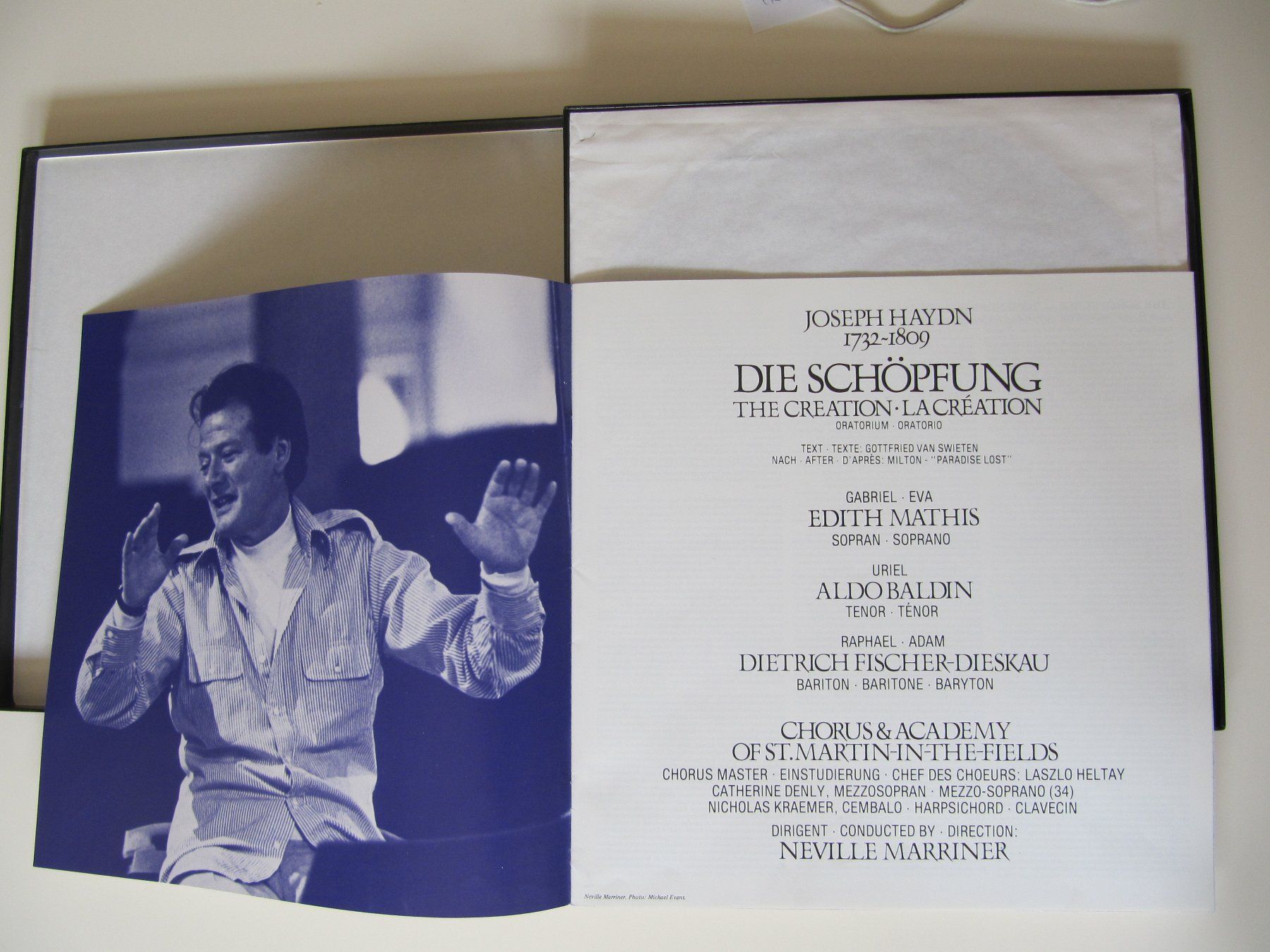 Dischi in vinile: Klassik 2 LP Box   HAYDEN   Die Schöpfung – Usato da Basel venduto da Kuba2 2