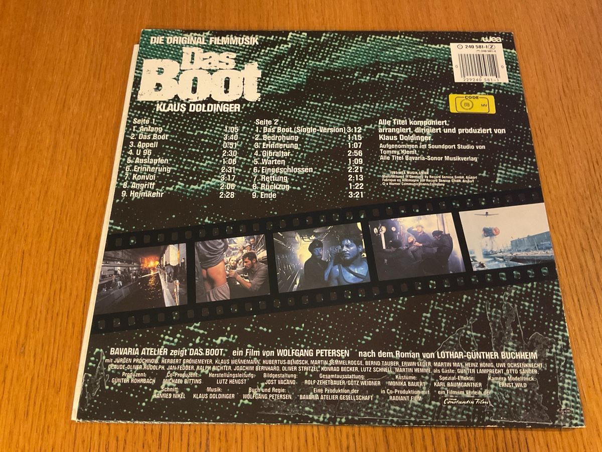 Dischi in vinile: Klaus Doldinger - Das Boot Schallplatte Top Zustand! – Usato da Steinach venduto da Quarkie 1