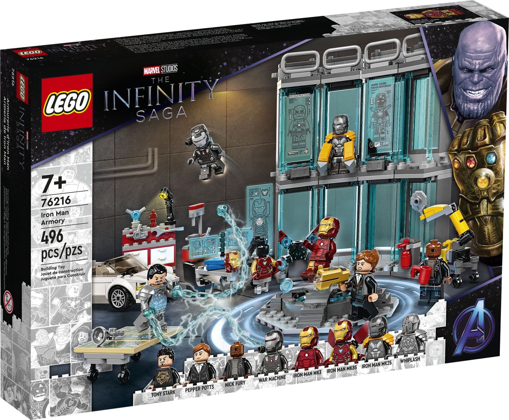 Lego Giocattoli: Lego Marvel 76216 Iron Mans Werkstatt – Nuovo e nell'imballaggio originale da Buttikon SZ venduto da F123