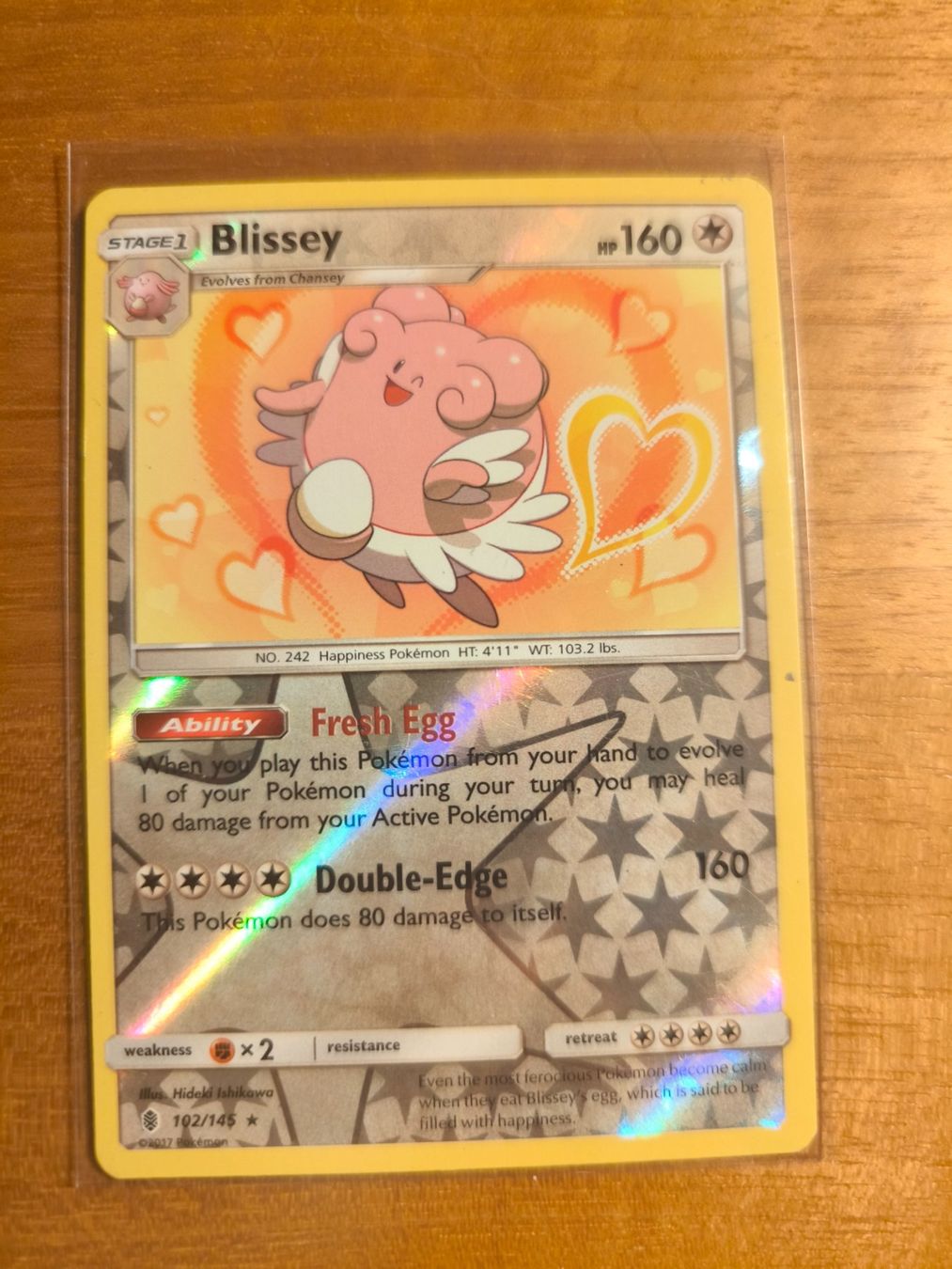 Pokémon Cartes à collectionner: Pokémon Blissey GRI 102 Reverse Holo EN LP – D'occasion à Engelburg par swissTCGbox