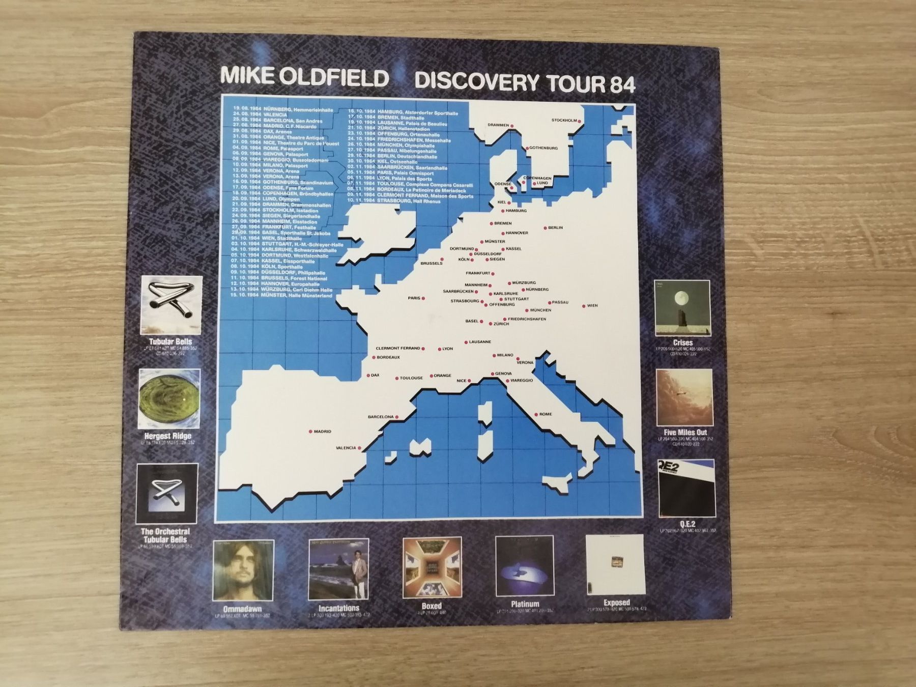Dischi in vinile: Mike Oldfield - Discovery (Vinyl-LP) – Usato da Esslingen venduto da Lp4you 4