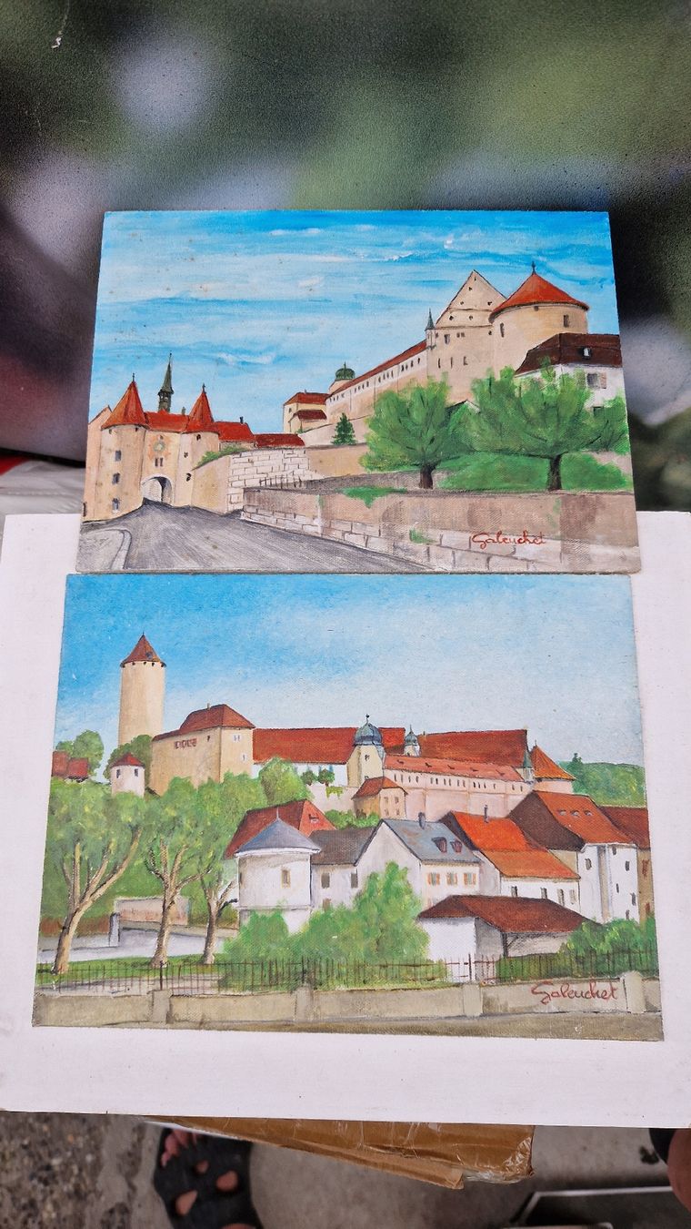 Dipinti: peinture galeuchet – Usato da Les Acacias venduto da str_6prq