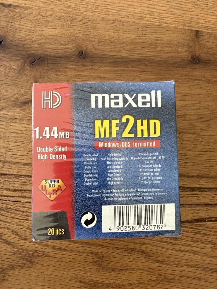 Dischi rigidi: Maxell MF2HD 1.44MB Disketten 20 Stueck neu – Nuovo (secondo la descrizione) da Winterthur venduto da Benjiro11 1