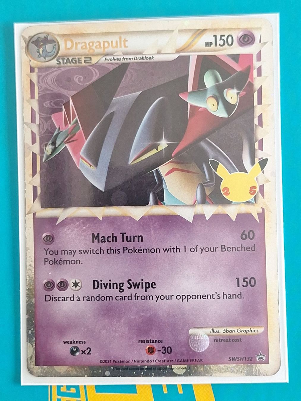 Pokémon Carte collezionabili: Dragapult Promo - Celebrations – Usato da Altstätten SG venduto da GGsGameshop