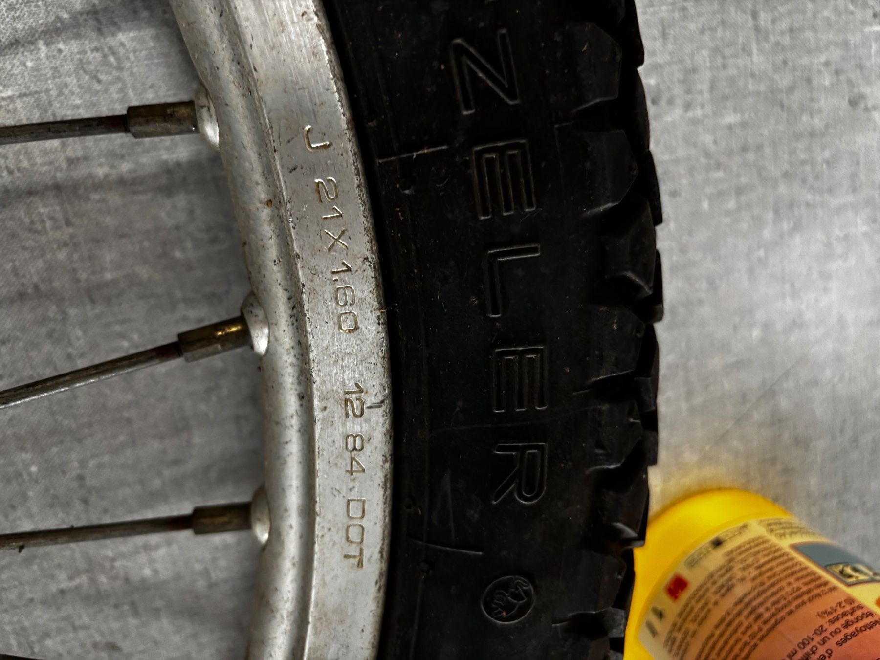Pneumatici & Ruote complete: Radsatz Yamaha XT600, TT600 – Usato da Siegershausen venduto da Duc02 4