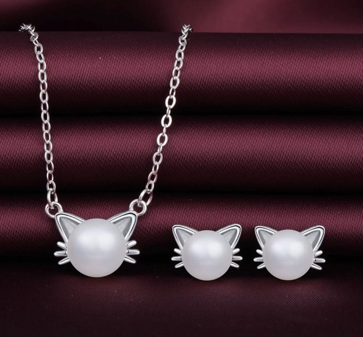 Colliers: 925 Silber Perlenschmuck Set – Neuf avec emballage d'origine à Hemmental par MeinGold1
