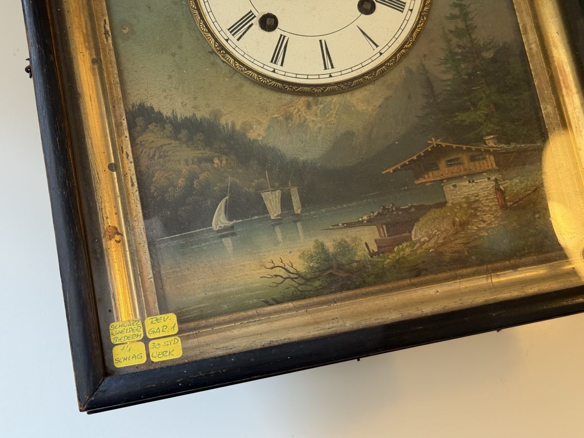 Orologi da terra & Orologi da parete: Ancienne horloge tableau  – Usato da Sierre venduto da OCNL 1