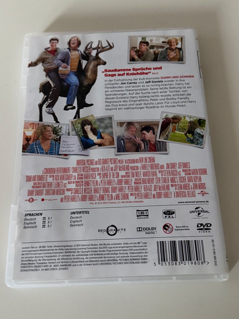 Tutti i DVDs: Dumm und Dümmehr DVD – Nuovo (secondo la descrizione) da Altstätten SG venduto da sheamus 1
