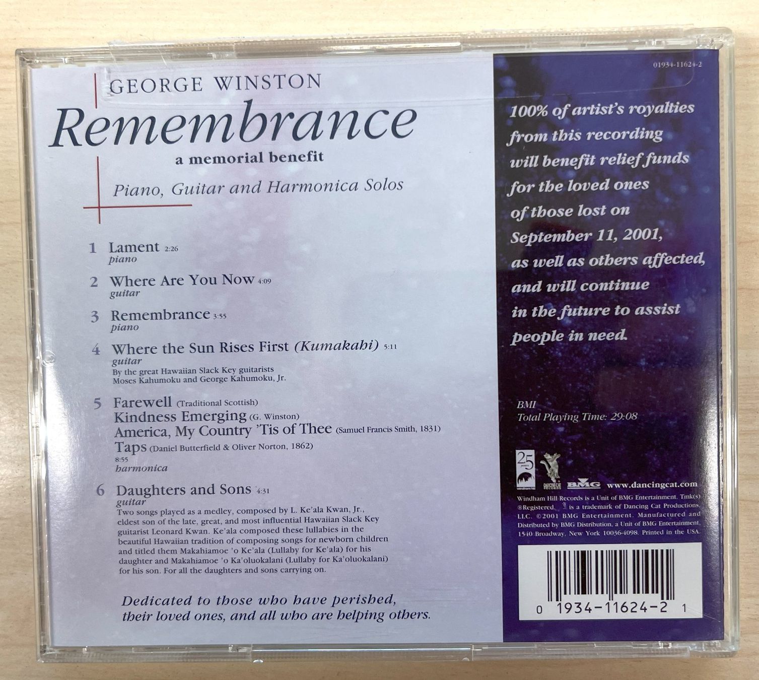 CD: Remembrance: A Memorial Benefit / CD – Usato da Oftringen venduto da Vucki 1