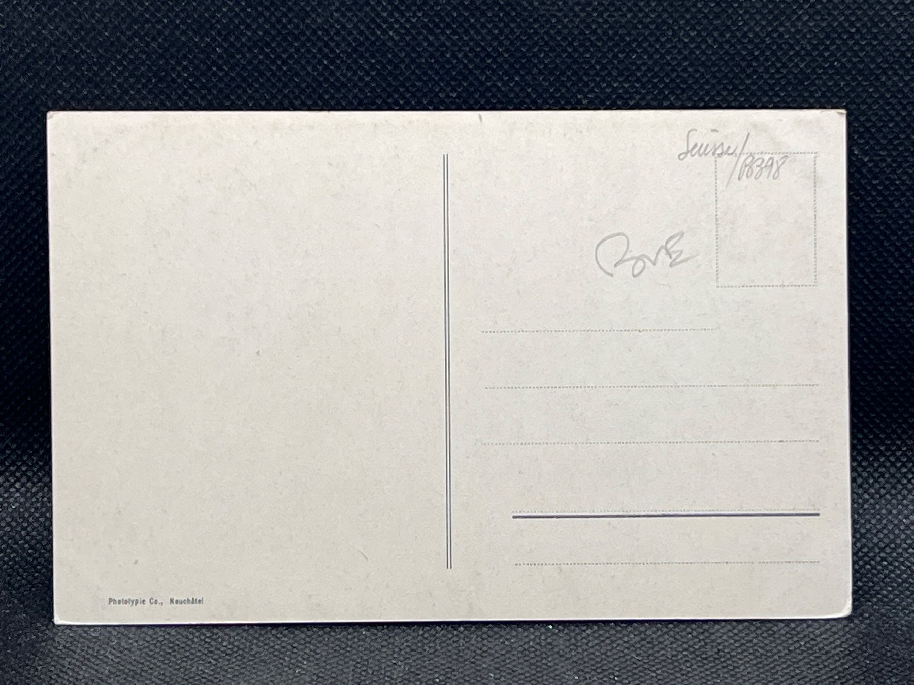 Cartoline postali: Neuchâtel - L' Hôtel de Ville – Usato da Widnau venduto da Brusi9 1