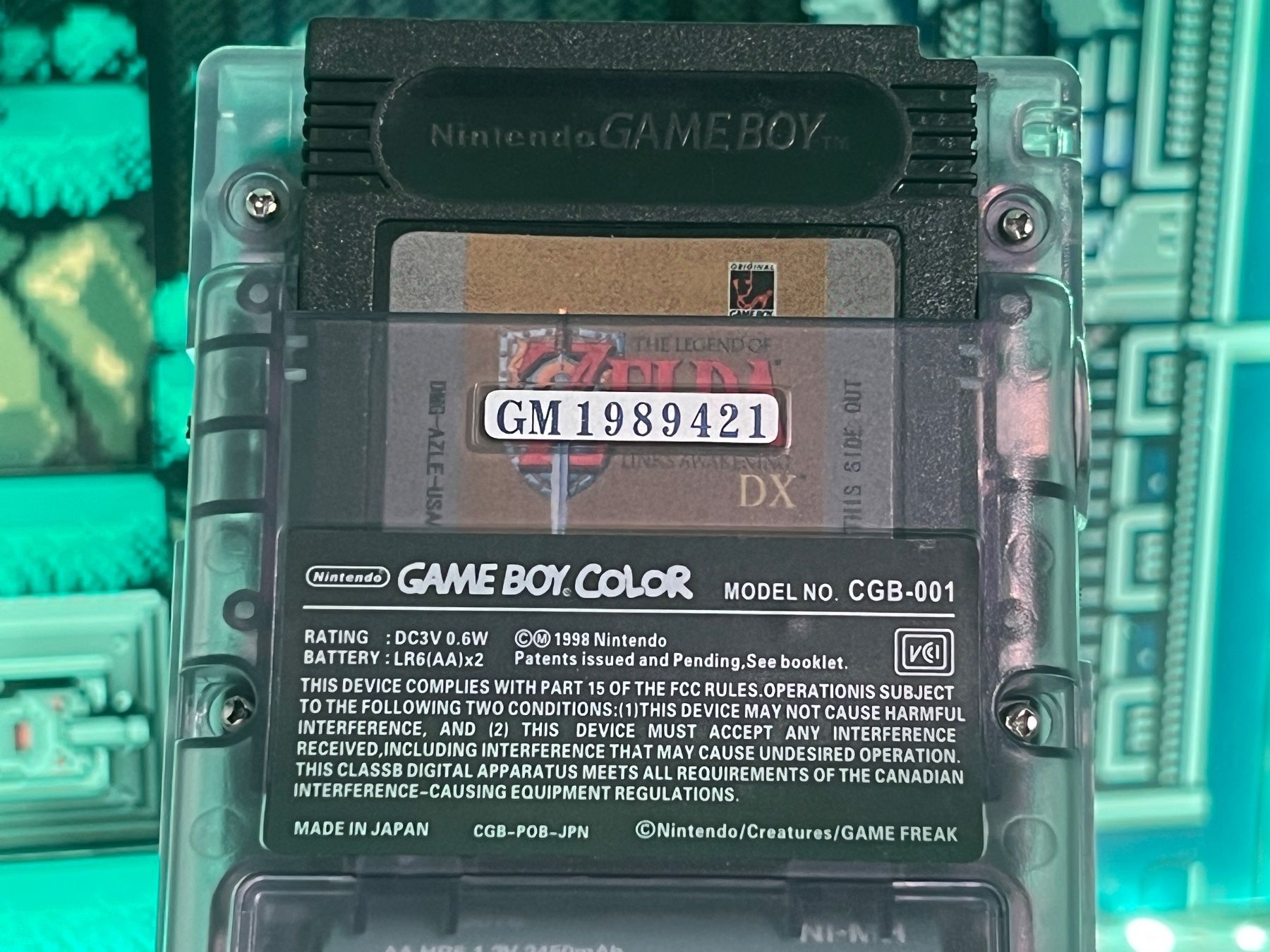 Nintendo Console: Game Boy Color Oled + Hülle – Nuovo (secondo la descrizione) da Zürich venduto da rg_swiss 9
