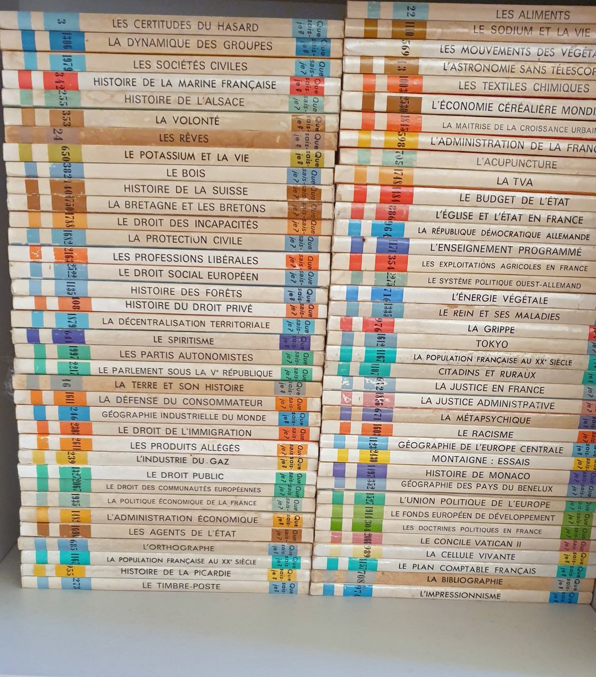 Libri: Que sais-je ? (env. 100 exemplaires) – Usato da Les Bayards venduto da YanBur