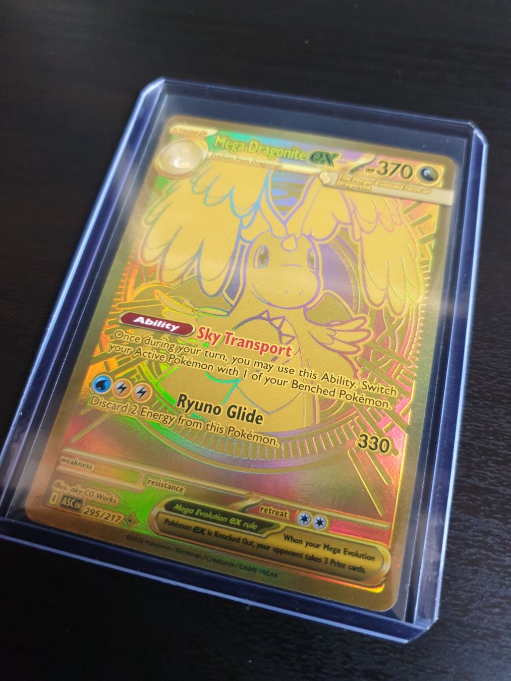 Pokémon Sammelbilder & Trading cards: Mega Dragonite ex 295/217 (Mega Hyper Rare) – Neu (gemäss Beschreibung) aus Urnäsch von Nakamotix 9