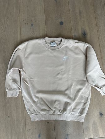 Kinder Pullover Nike Sweatshirt beige Gr. M (137-146)