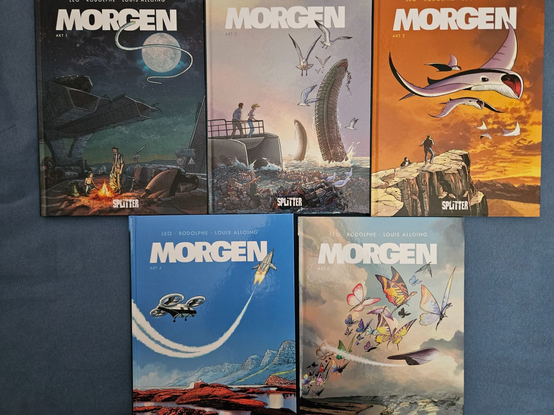 Fumetti: MORGEN - 1-5 (kompl.) – Usato da Castrisch venduto da luf01