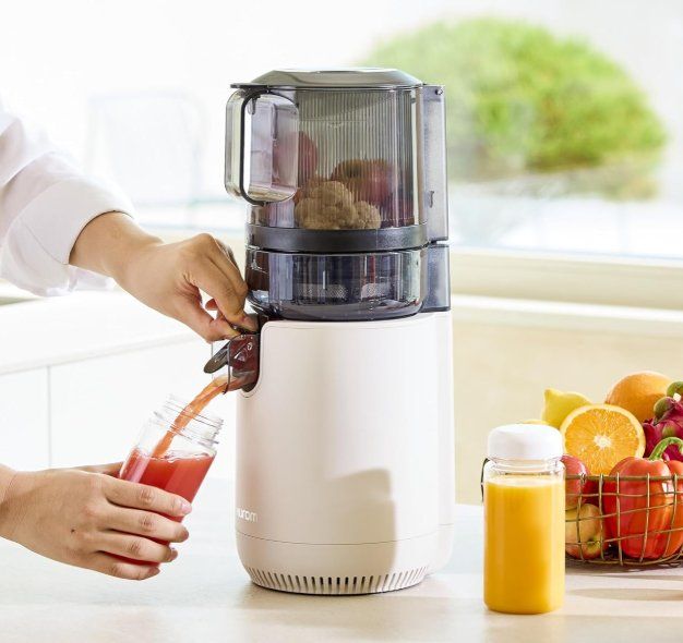 Elettrodomestici da cucina: Hurom Slow Juicer E50ST - Entsafter - Weiss – Nuovo (secondo la descrizione) da Neuhaus SG venduto da LENZ30 6