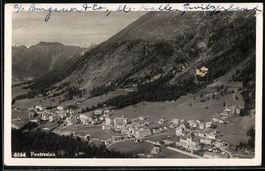 AK Pontresina, Panorama, 1929