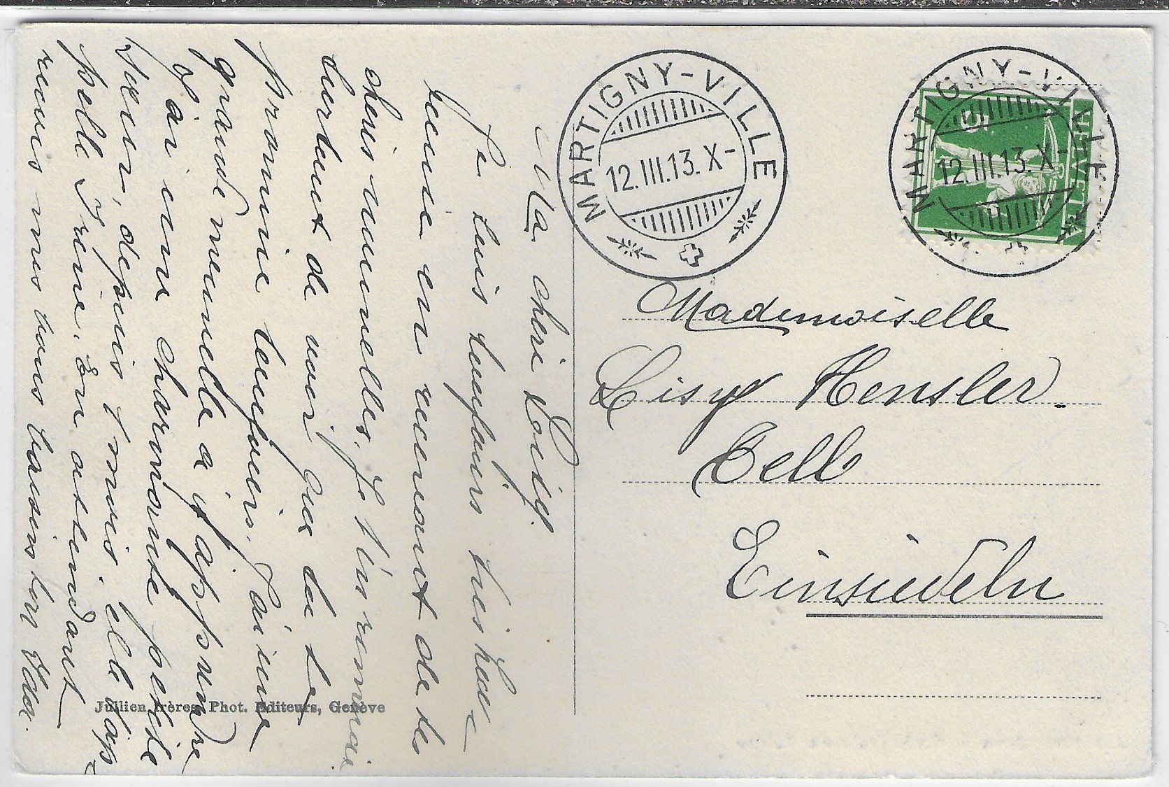 Cartoline postali: Sion - Cathedrale de Valere – Usato da Ettingen venduto da Kartenplanet 1