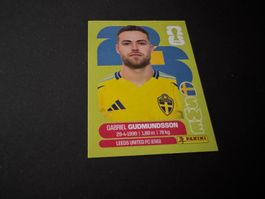 Panini Fussball WM 2026 Sticker Gabriel Gudmundsson SWE 4