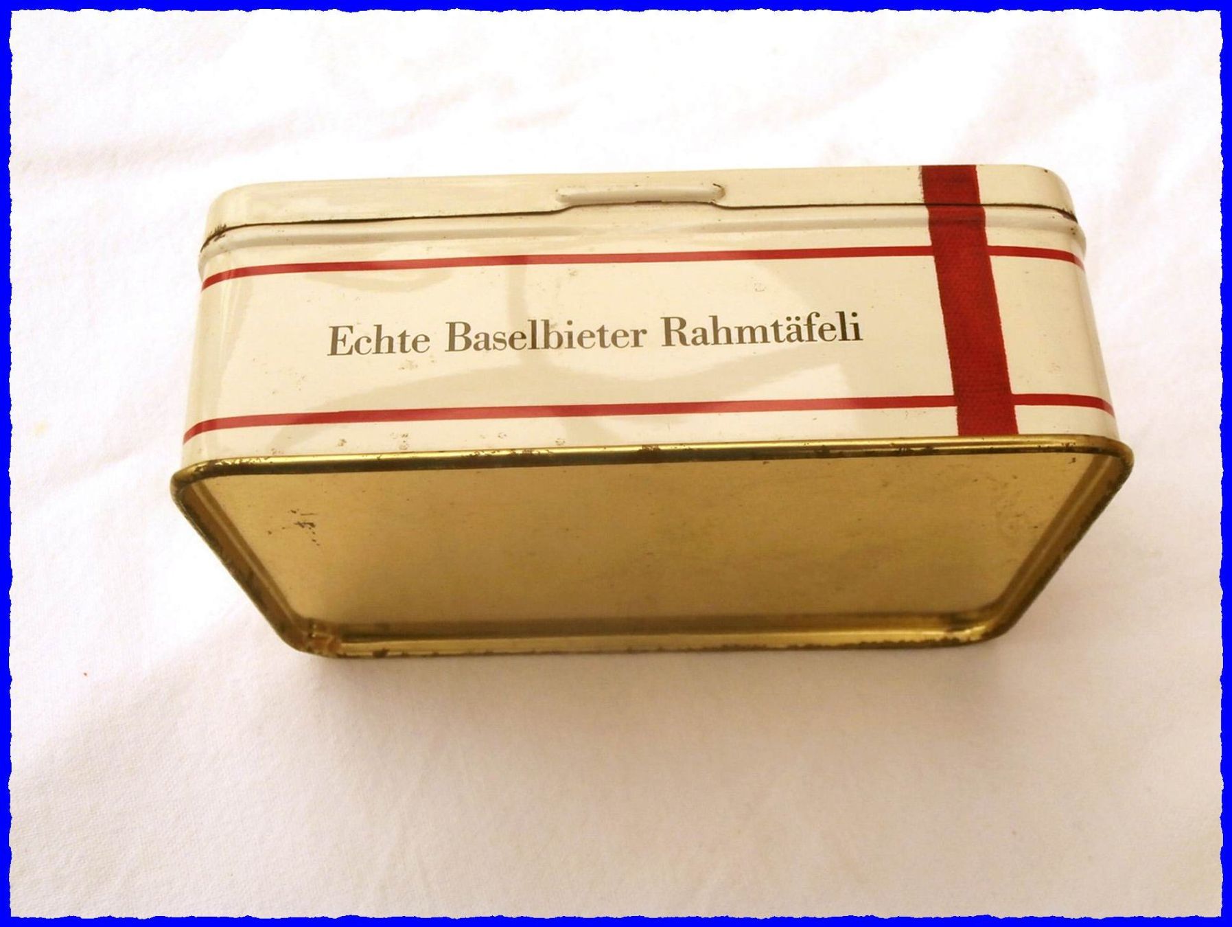 Barattoli: Blechdose - Baselbieter Rahmtäfeli - "Hofmatt" – Usato da Worblaufen venduto da Re_mo81 5