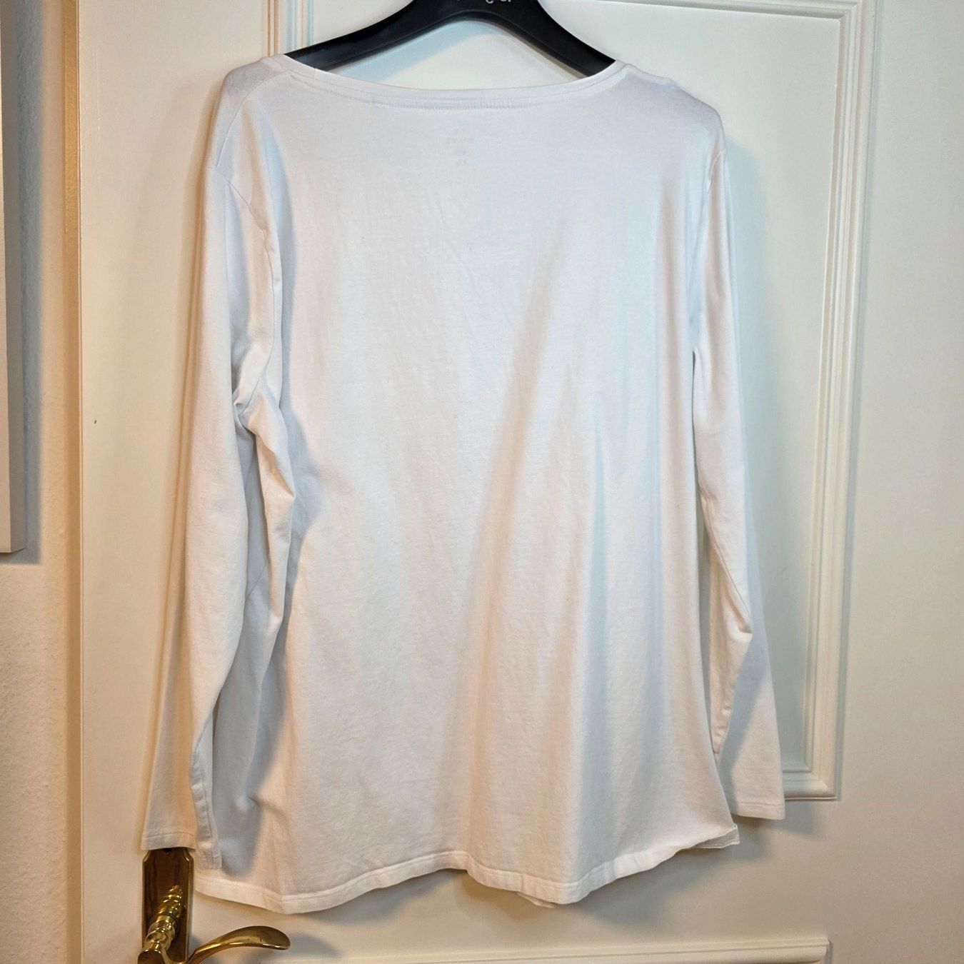 C&A Blusen: C&A Basics Langarmshirt 2XL weiß BLUSE – Gebraucht aus Wald ZH von CapLux 5