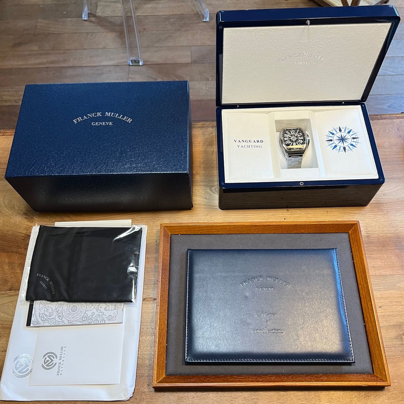 Franck Muller Montres: FLASH SALE Franck Muller Vanguard Yachting Full Set V45SCDT – D'occasion à Carouge GE par Watchaser 9