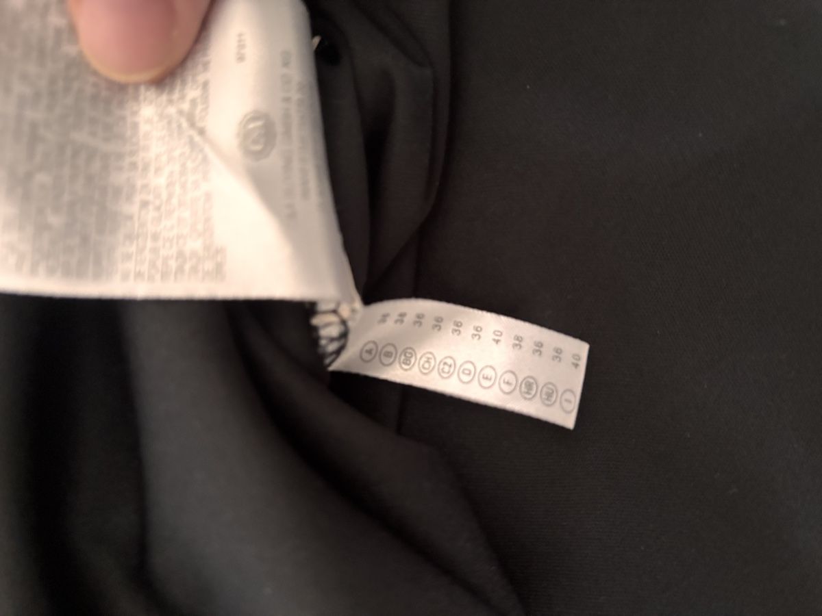 Vestiti: Kleid Yessica schwarz Grösse 38 Rüschen Schichtlook – Usato da Basel venduto da Pureza82 2