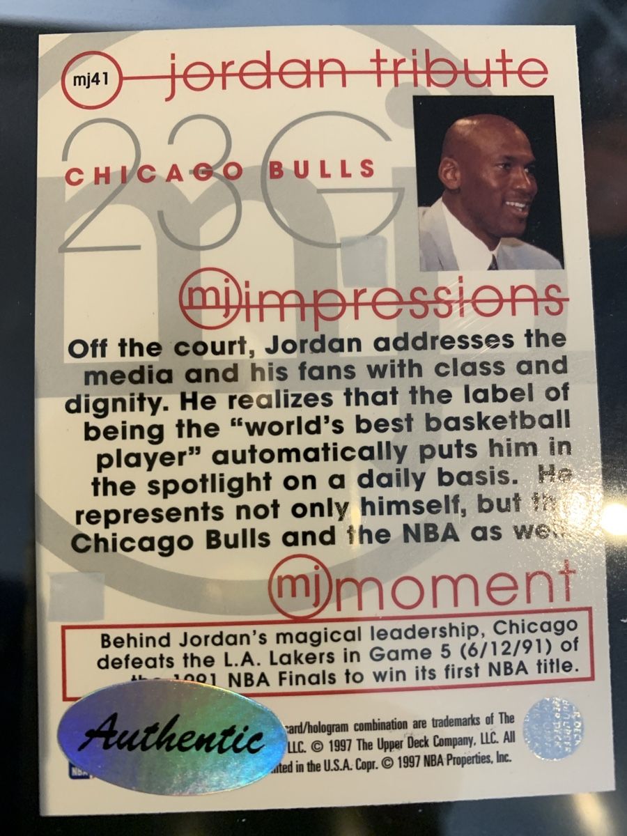 Autografi: Michael Jordan Autogramm mit COA – Usato da Walzenhausen venduto da Nick2323 3