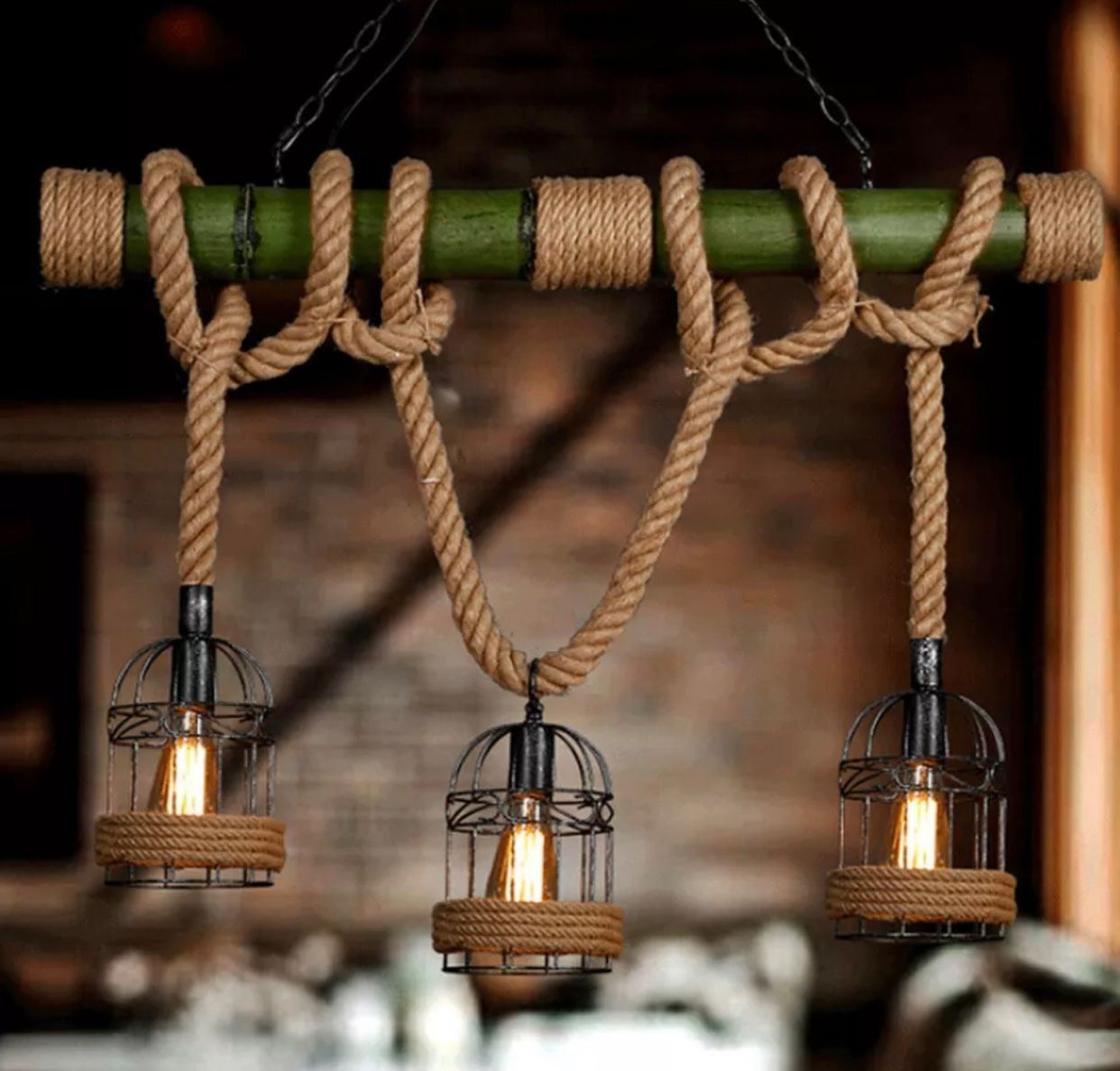 Lampade: Retro Deckenlampe Vintage Leuchte Pendel – Nuovo e nell'imballaggio originale da Amriswil venduto da JaJa-Express 3