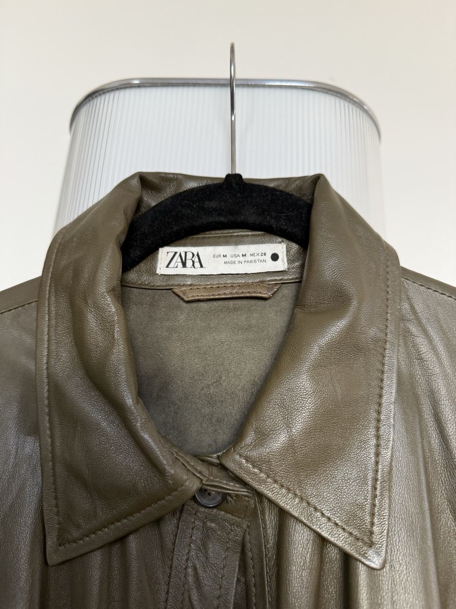Zara Vestiti: Butterzartes Lederkleid. 38. – Nuovo (secondo la descrizione) da Zürich venduto da Reloved2020 1