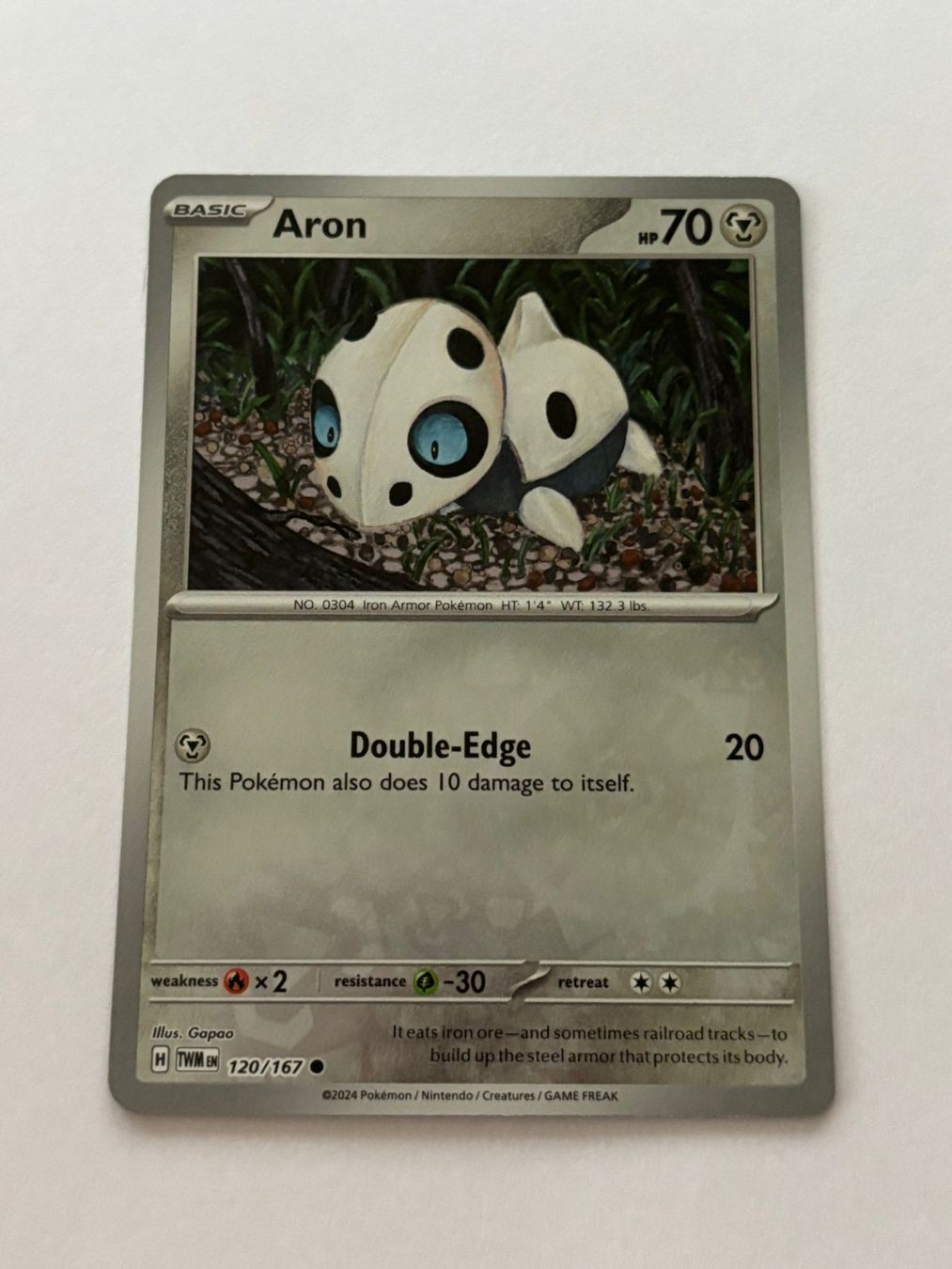 Pokémon Carte collezionabili: Pokemon-Karte Aron 120/167 – Usato da Herisau venduto da Seyashop1